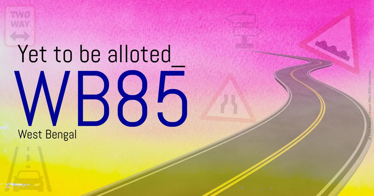 WB85 || Yet to be alloted