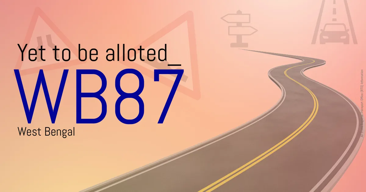 WB87 || Yet to be alloted